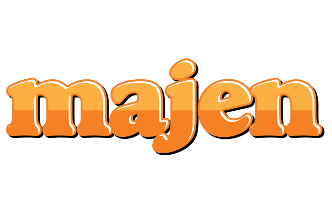 Majen orange logo