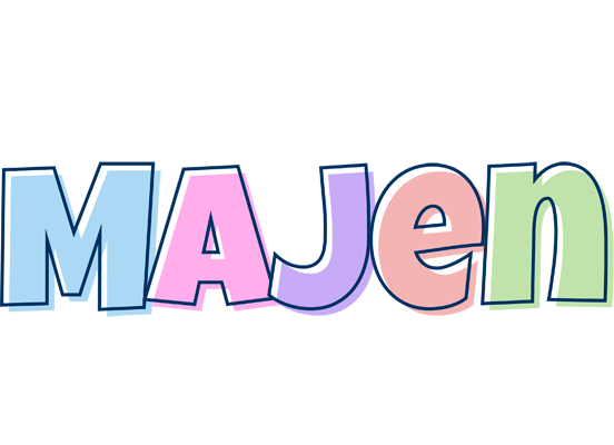 Majen pastel logo