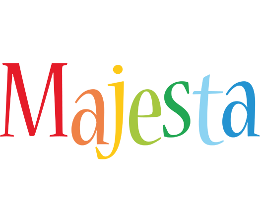 Majesta birthday logo