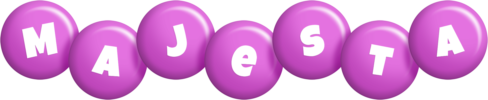 Majesta candy-purple logo