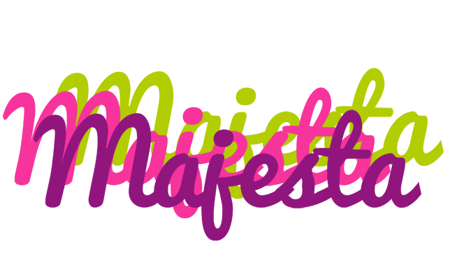 Majesta flowers logo