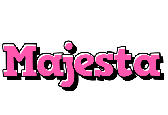 Majesta girlish logo