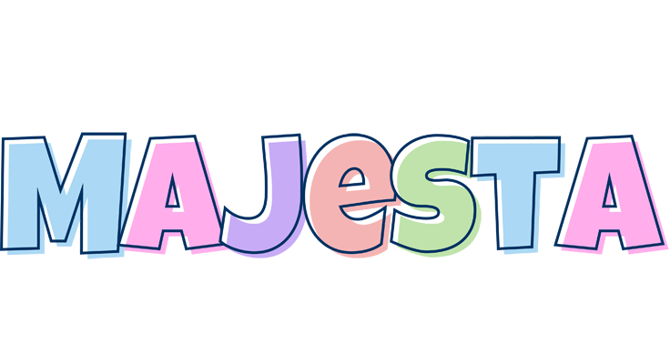Majesta pastel logo