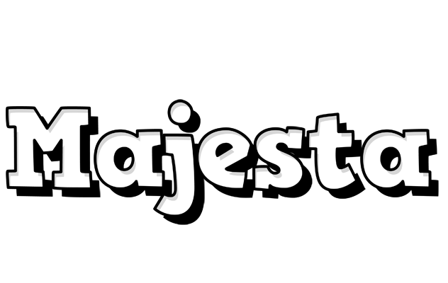 Majesta snowing logo