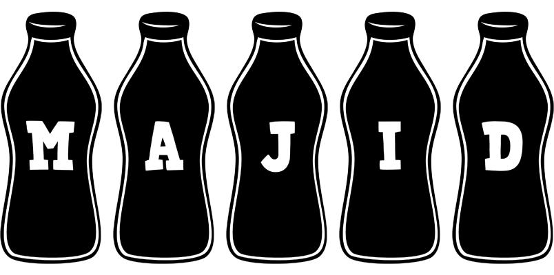 Majid bottle logo