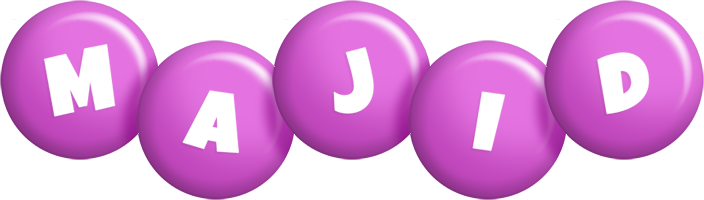 Majid candy-purple logo
