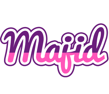 Majid cheerful logo