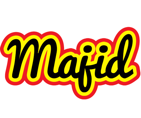 Majid flaming logo