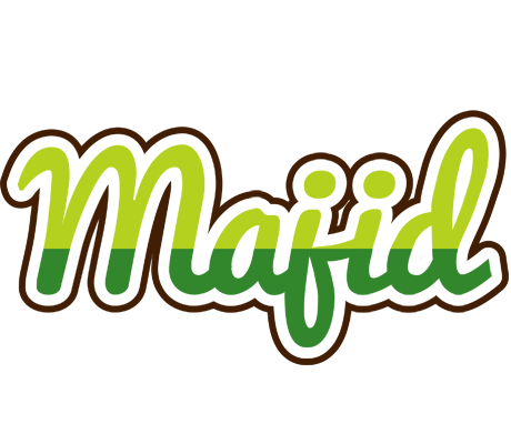 Majid golfing logo
