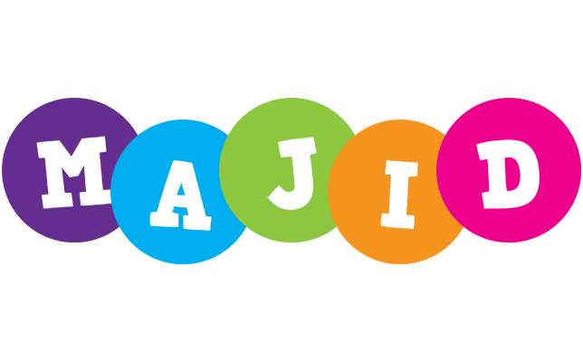 Majid happy logo