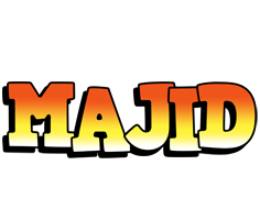 Majid sunset logo