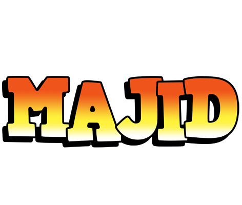 Majid sunset logo