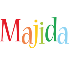 Majida birthday logo
