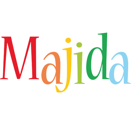 Majida birthday logo