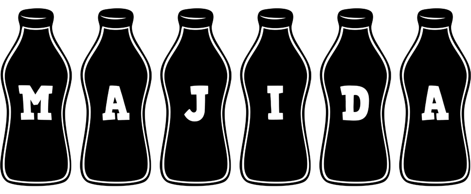 Majida bottle logo