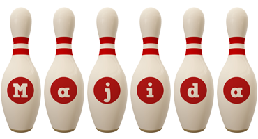 Majida bowling-pin logo