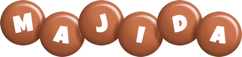 Majida candy-brown logo