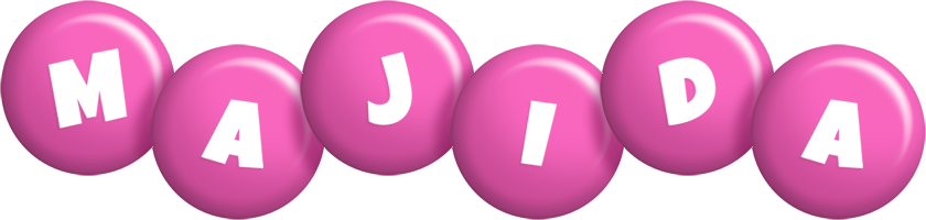 Majida candy-pink logo