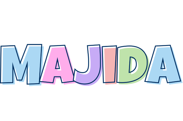 Majida pastel logo