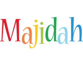 Majidah birthday logo