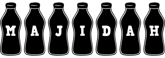 Majidah bottle logo