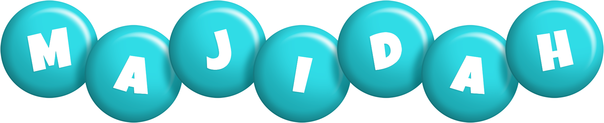Majidah candy-azur logo