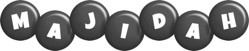 Majidah candy-black logo