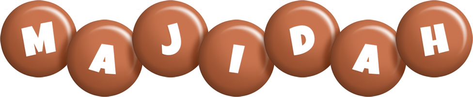 Majidah candy-brown logo