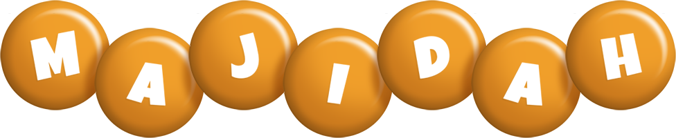 Majidah candy-orange logo