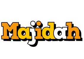 Majidah cartoon logo