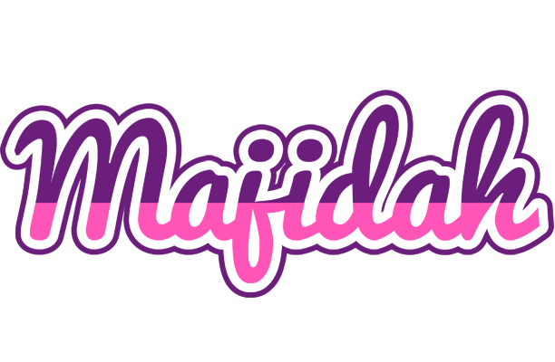 Majidah cheerful logo
