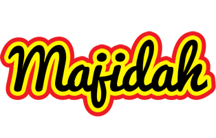 Majidah flaming logo