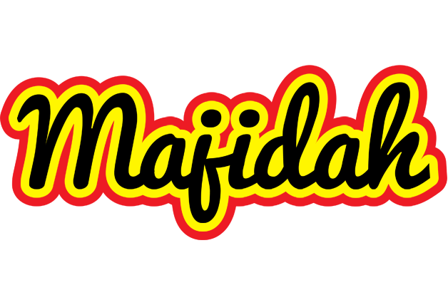 Majidah flaming logo