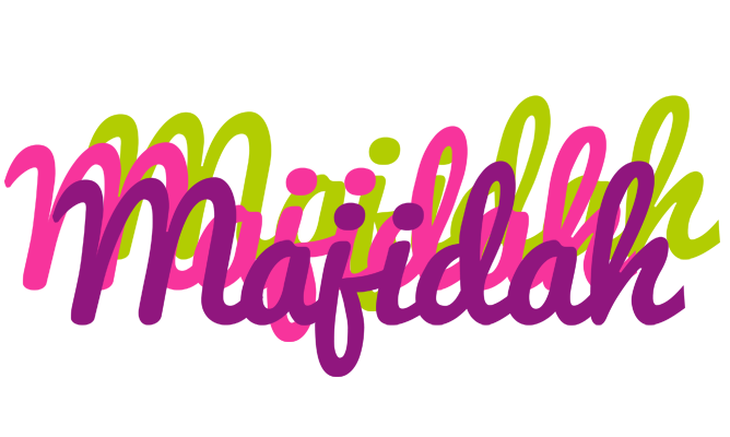 Majidah flowers logo