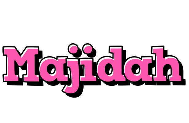 Majidah girlish logo