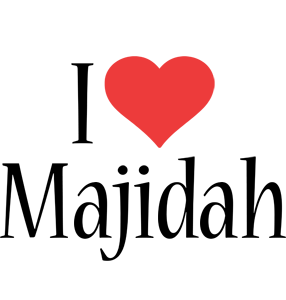 Majidah i-love logo