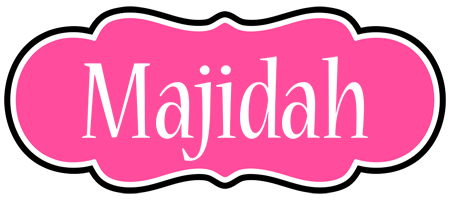 Majidah invitation logo