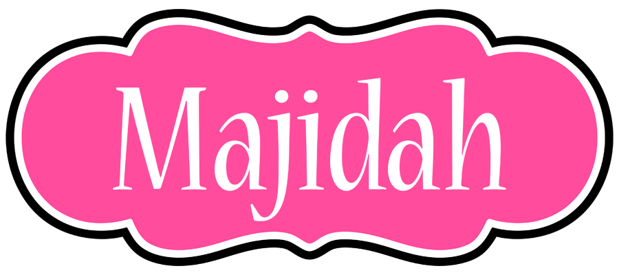 Majidah invitation logo