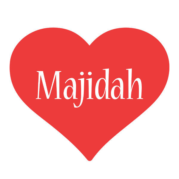 Majidah love logo