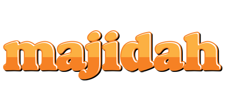 Majidah orange logo