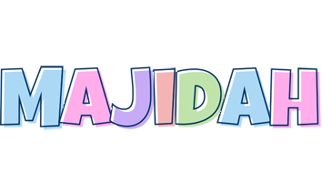 Majidah pastel logo