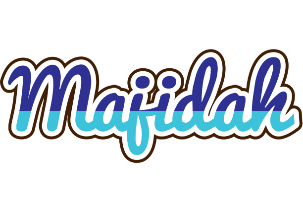Majidah raining logo