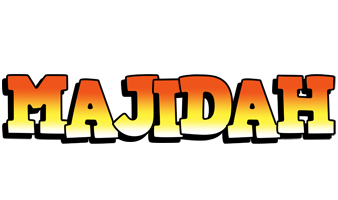 Majidah sunset logo