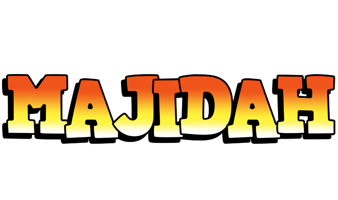 Majidah sunset logo