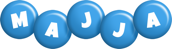 Majja candy-blue logo