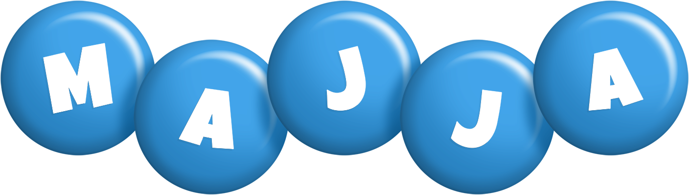 Majja candy-blue logo