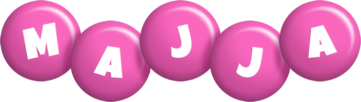 Majja candy-pink logo