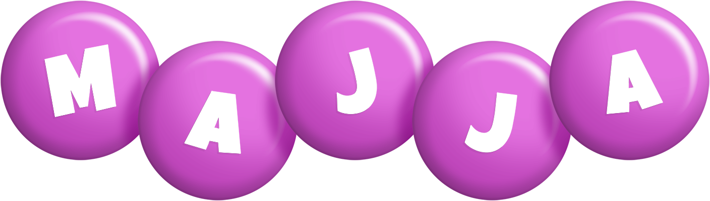 Majja candy-purple logo