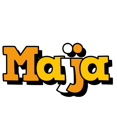 Majja cartoon logo