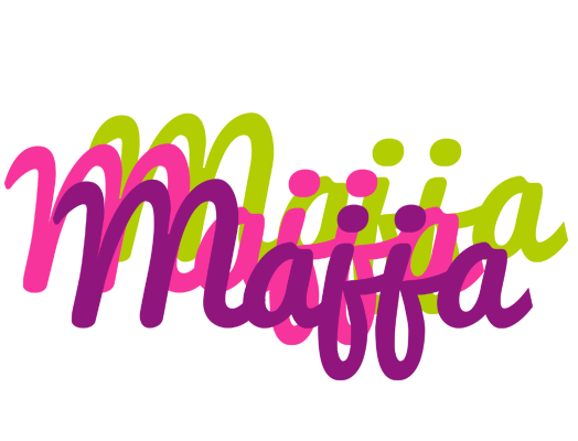 Majja flowers logo